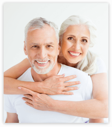 Older Couple Smiling older couple smiling